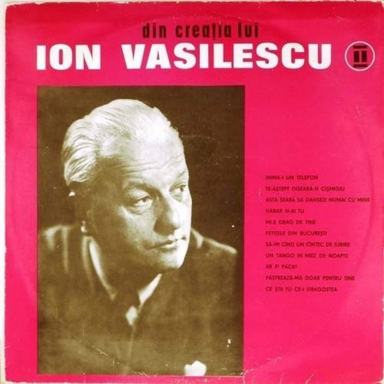 Пластинка Orchestra Electrecord , Dir. Alexandru Imre Melodii de Ion Vasilesku